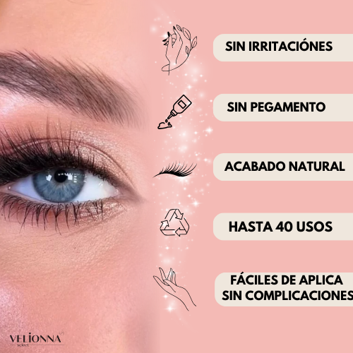 Pestañas Magnéticas - Efecto Lifting + Aplicador GRATIS