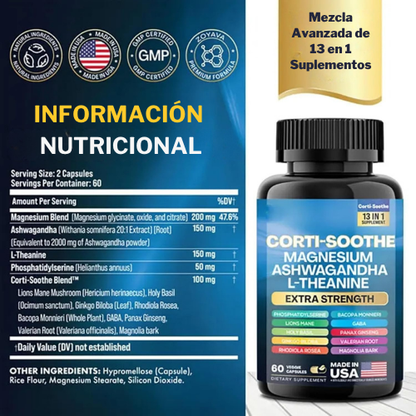 CORTISOL BALANCE™ – Dile Adiós al Estrés. Duerme. Respira Y Renace