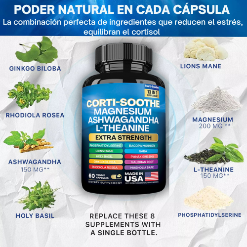 CORTISOL BALANCE™ – Dile Adiós al Estrés. Duerme. Respira Y Renace
