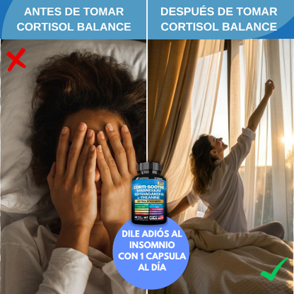 CORTISOL BALANCE™ – Dile Adiós al Estrés. Duerme. Respira Y Renace