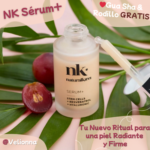NK Sérum+ RODILLO DE REGALO- Reafirma, Hidrata y Revitaliza tu Piel.
