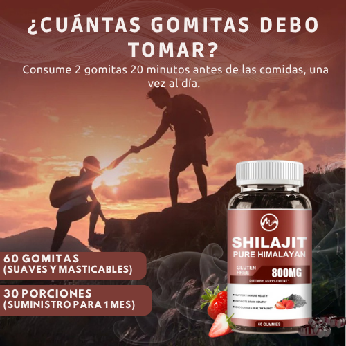 SUP Gummies SHILAJIT 30 unidades