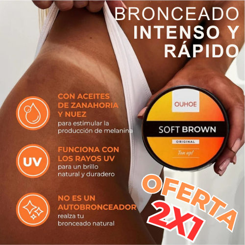 🌞 Shine Brown| Bronceado Rápido y Radiante desde la 1ª Aplicación – Promo 2x1