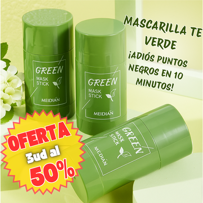 Mascarilla de té verde.