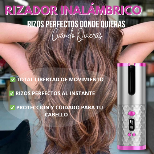 🔥 RIZADOR DE PELO INALÁMBRICO — Rizos Perfectos, Sin Esfuerzo