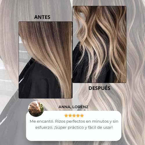 🔥 RIZADOR DE PELO INALÁMBRICO — Rizos Perfectos, Sin Esfuerzo