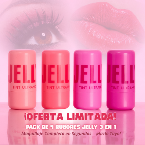💖 PACK 4 Jelly Tint Blush – El Secreto de un Glow Perfecto